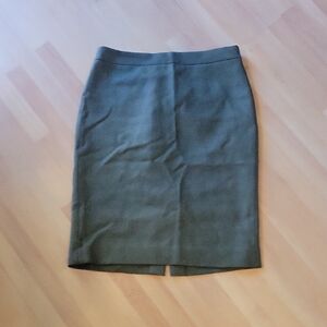J. Crew Slate Gray Pencil Skirt